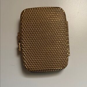 Gold Textured Compact Case